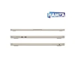 لپ تاپ 15.3 اینچی مک بوک ایر اپل مدل MacBook Air MDVD4 2026 M5 16G 512SSD Starlight - تصویر 5