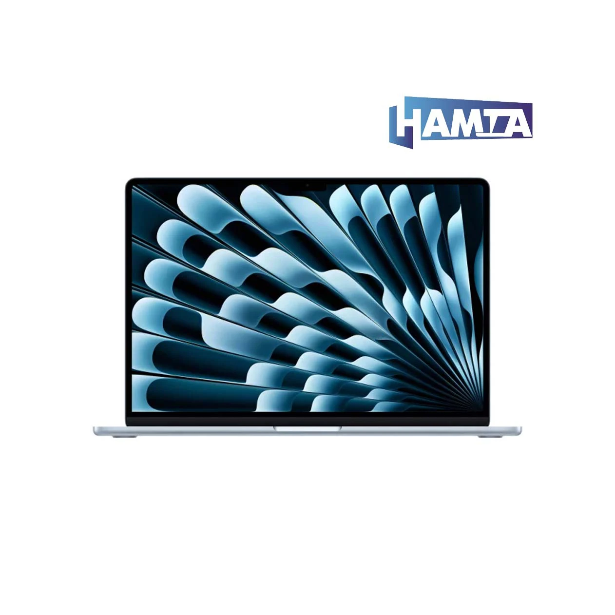 Apple MacBook Air 15 MDVU4 2026 Laptop Hamta.Shop.1 لپ تاپ 15.3 اینچی مک بوک ایر اپل مدل MacBook Air MDVU4 2026 M5 24G 1T SSD Sky Blue - تصویر 1