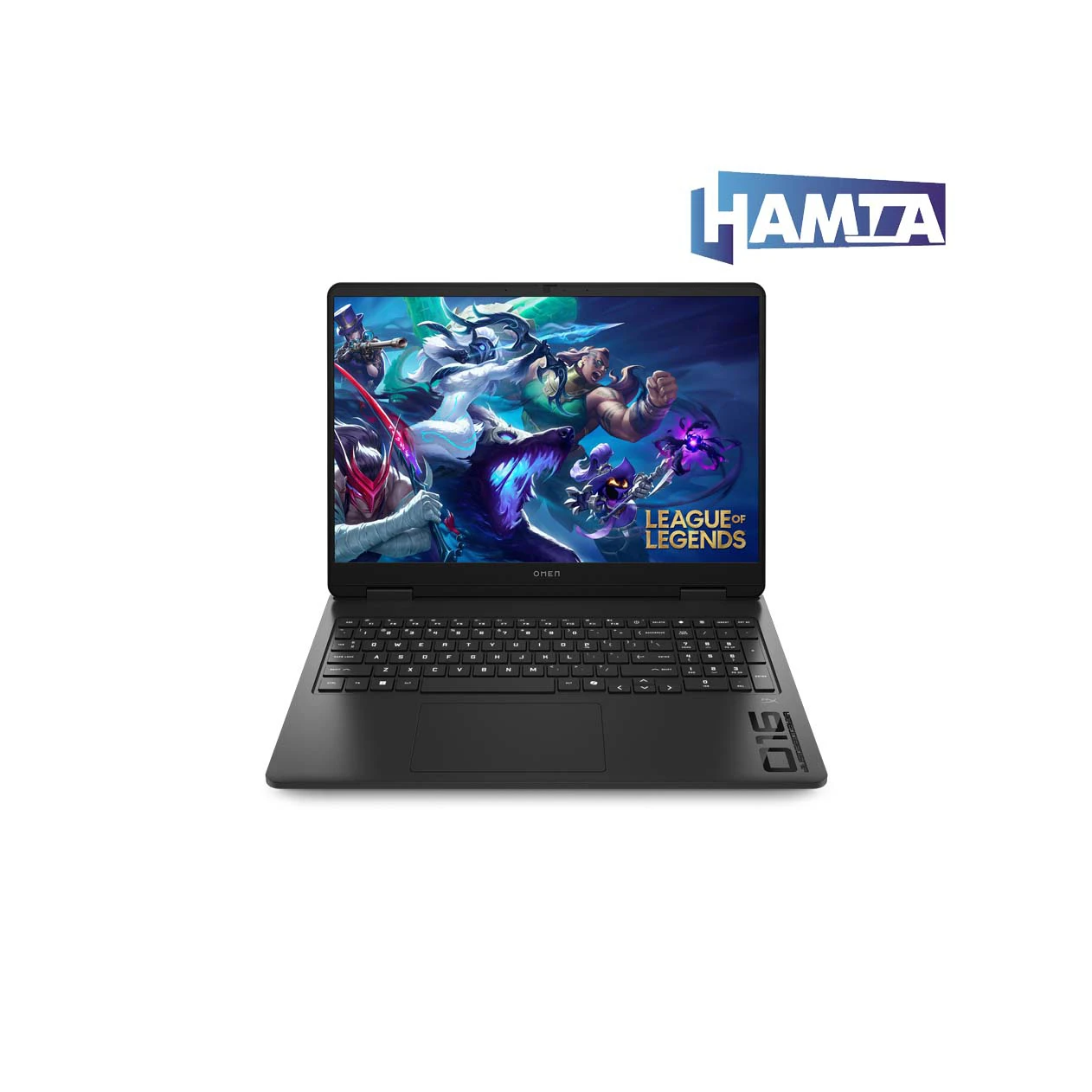 HP Omen 16 Slim Gaminh Laptop Hamta.Shop.1 لپ تاپ 16 اینچی گیمینگ اومن اسلیم اچ پی مدل Omen Slim 16-an0008TX Ultra 9 285H 64G 1T SSD 8G RTX 5060 WUXGA 144Hz - تصویر 1