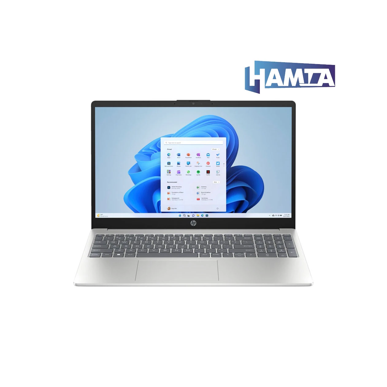 Hp 15-FC0124NIA Laptop Hamta.Shop.1 لپ تاپ 15.6 اینچی لمسی اچ پی مدل FC0124NIA Ryzen 3 7320U 8G 512SSD Radeon FHD IPS Touch - تصویر 1