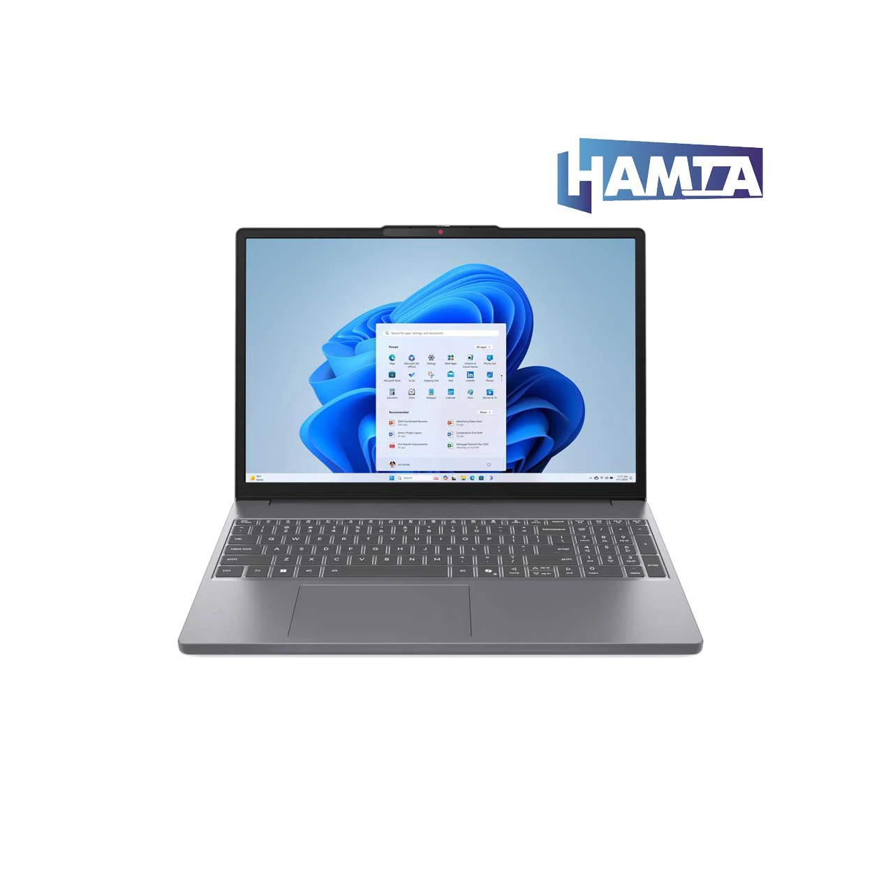 Lenovo Ideapad Slim 3 15IRH10 Laptop Hamta.Shop.1 لپ تاپ 15.3 اینچی لنوو مدل IdeaPad Slim 3 15IRH10 i5 13420H 48G 1T SSD INTEL WUXGA IPS Backlight - تصویر 1