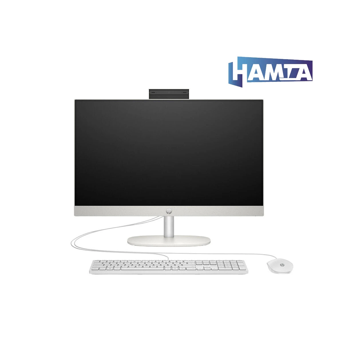 HP 24-cr0307nh All-in-One Hamta.Shop.1 آل این وان 23.8 اینچی اچ پی مدل cr0307nh i5 1334U 8G 512SSD Intel Iris Xe FHD IPS - تصویر 1