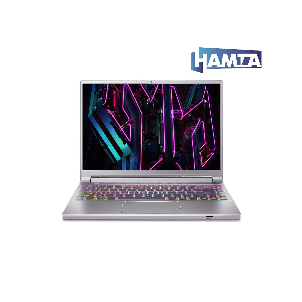 Acer Predator Triton PT14 Gaming Laptop Hamta.Shop.1 لپ تاپ 14 اینچی گیمینگ پردیتور تریتون ایسر مدل Predator Triton PT14 i7 13700H 16G 512SSD 6G RTX 4050 WUXGA 165Hz - تصویر 1