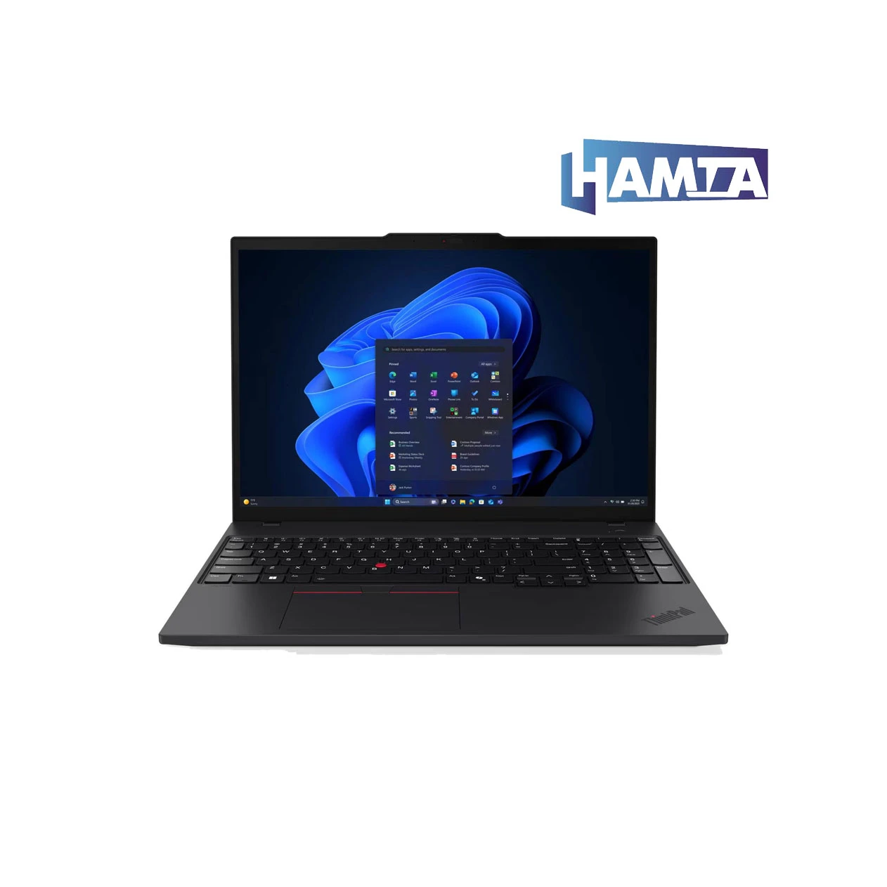 Lenovo ThinkPad T16 Gen 4 Laptop Hamta.Shop.1 لپ تاپ 16 اینچی تینک پد لنوو مدل ThinkPad T16 Gen 4 Ultra 7 258V 32G 512SSD Intel Arc WUXGA IPS - تصویر 1