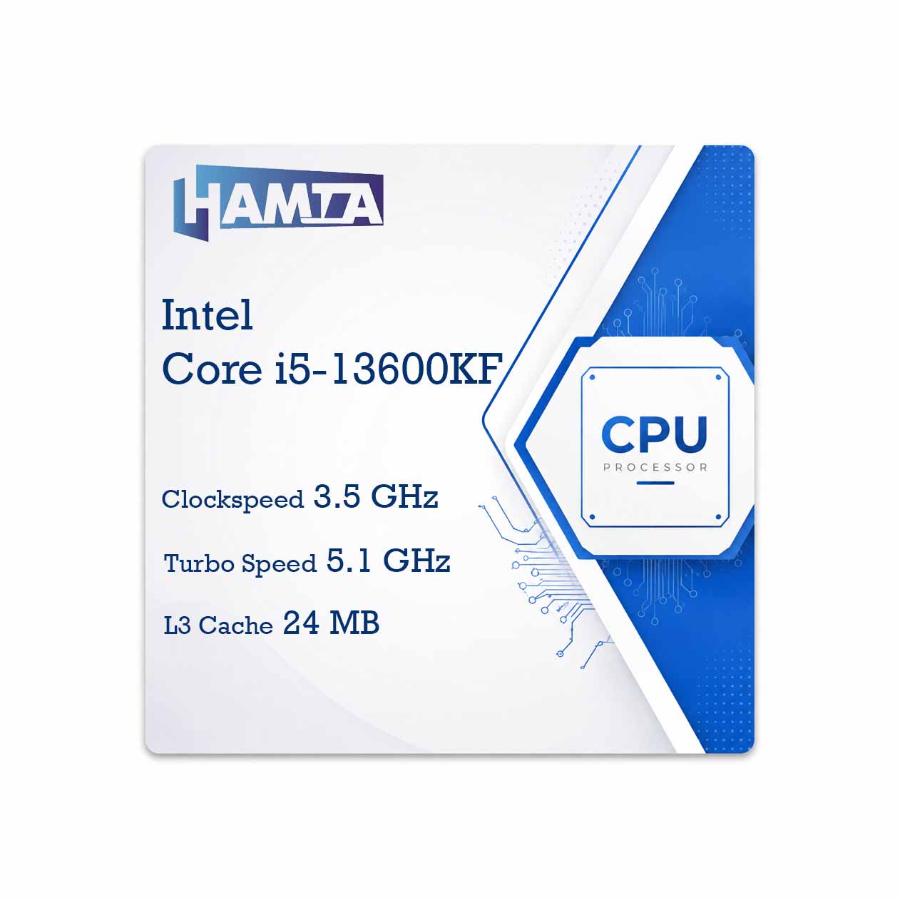 I5-13600KF پردازنده مرکزی اینتل مدل Core i5 13600KF Raptor Lake - تصویر 1