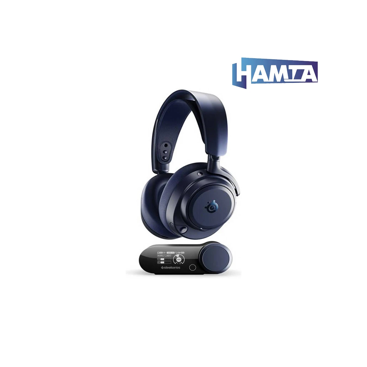 SteelSeries Arctis Nova Pro Omni Wireless Blue Gaming Headset Hamta.Shop.1 هدفون بی سیم گیمینگ استیل سریز مدل SteelSeries Arctis Nova Pro Omni Wireless Blue - تصویر 1